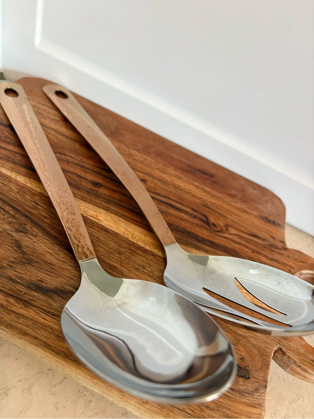 2-piece stainless steel serving set produced by the brand Studio Cuisine.